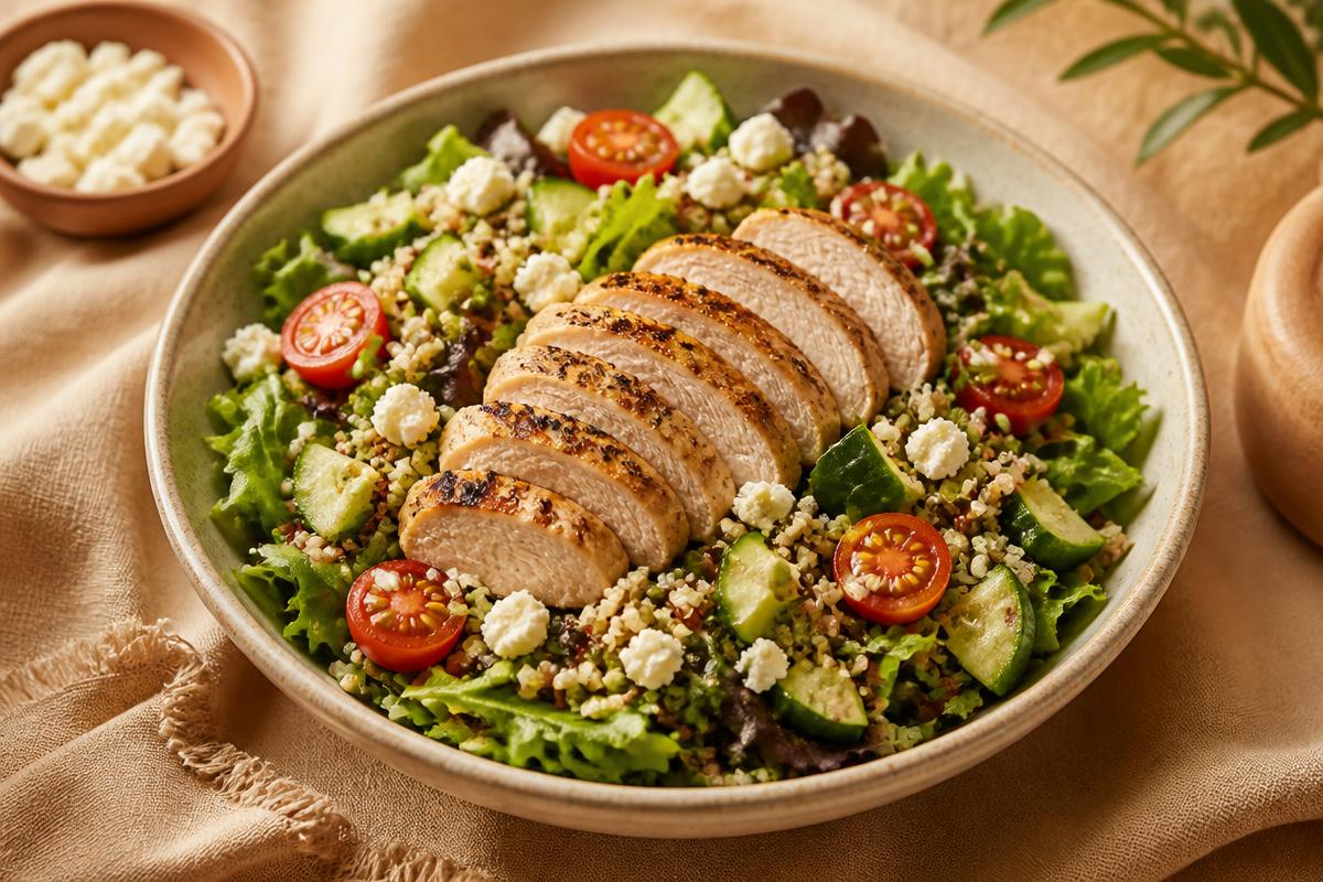 Chicken power salad